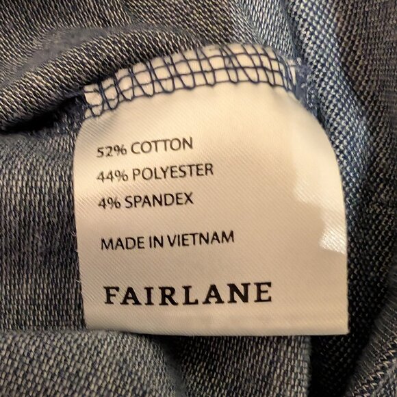 Fairlane Performance Pique 1/4 Zip Pull Over Size Med - Picture 11 of 12